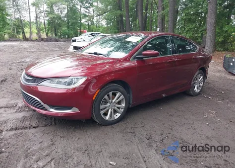 2015 Chrysler 200 Limited from USA, damaged, VIN 1C3CCCABXFN601082
